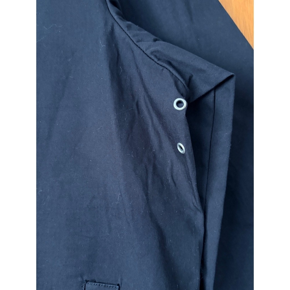 Colebrook & Co Outerwear Womens Black Button Front Lightweight Coat Sz 22/24 - Picture 6 of 9